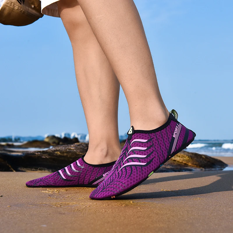 Barefoot Beach Aqua Shoes Quick-Dry Swimming Low Ankle Shoes Gym Training Yoga Footwear Size 36-49