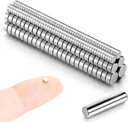 Versatile Micro Magnet Collection - 300pcs Tiny Thin Magnets for Crafts and Miniatures