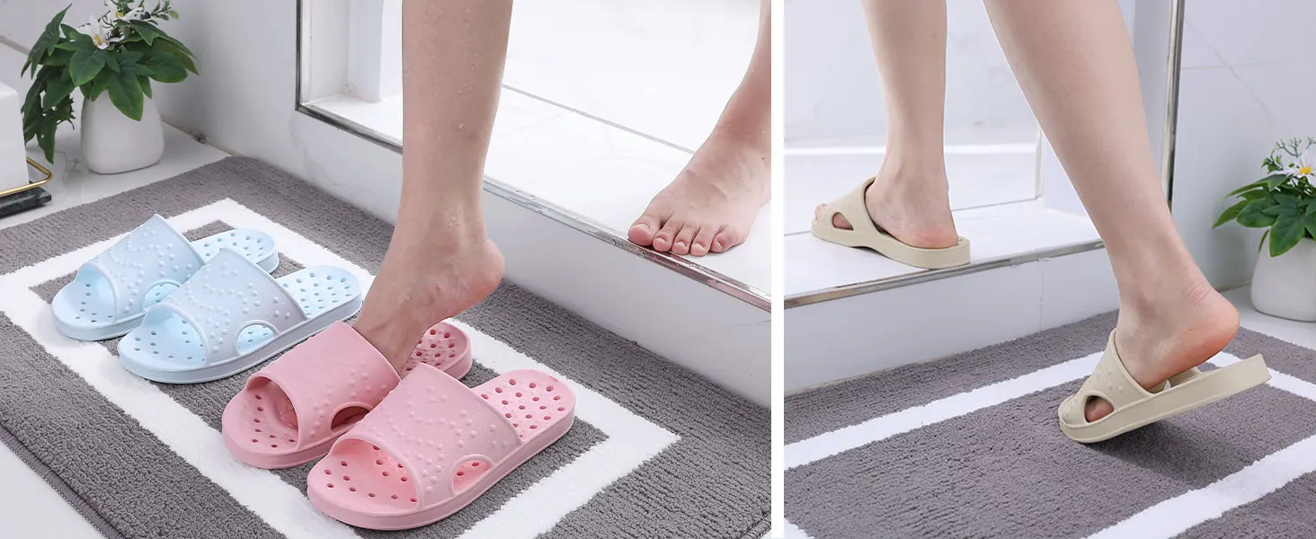Comwarm Neue Sommer Sandalen Für Frauen Im Freien Anti-slip Licht Strand Schuhe Orthopädische Flip-flops Dusche Hausschuhe Mit ablauf Löcher – Detail 3