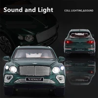 ⁦مجسم سيارة بنتلي بينتايجا SUV مع إضاءة وصوت بطول 21 سم | Bentley Bentayga Luxury SUV with Light and Sound 21cm⁩ - الصورة ⁦5⁩