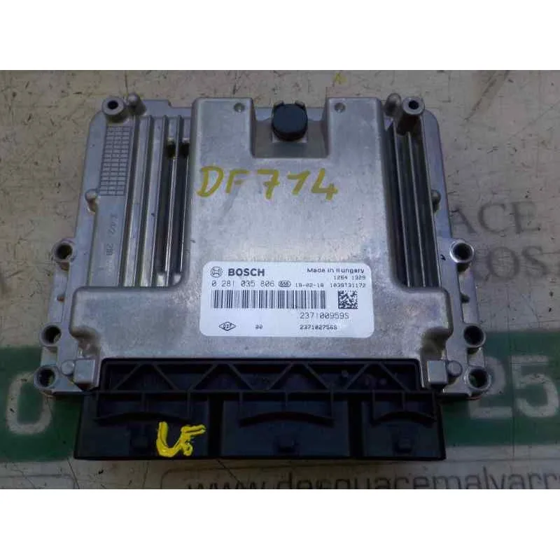 Quadro Motore Uce / 237102756S / 0281035806 / 237100959S / 16903260 Per Renault Clio Iv 1.5 Dci Diesel Fap Energy