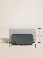 Glitter Evening Bag Clutch Purses for Women Ladies Sparkling Party Handbag Wedding Bag - Image 3
