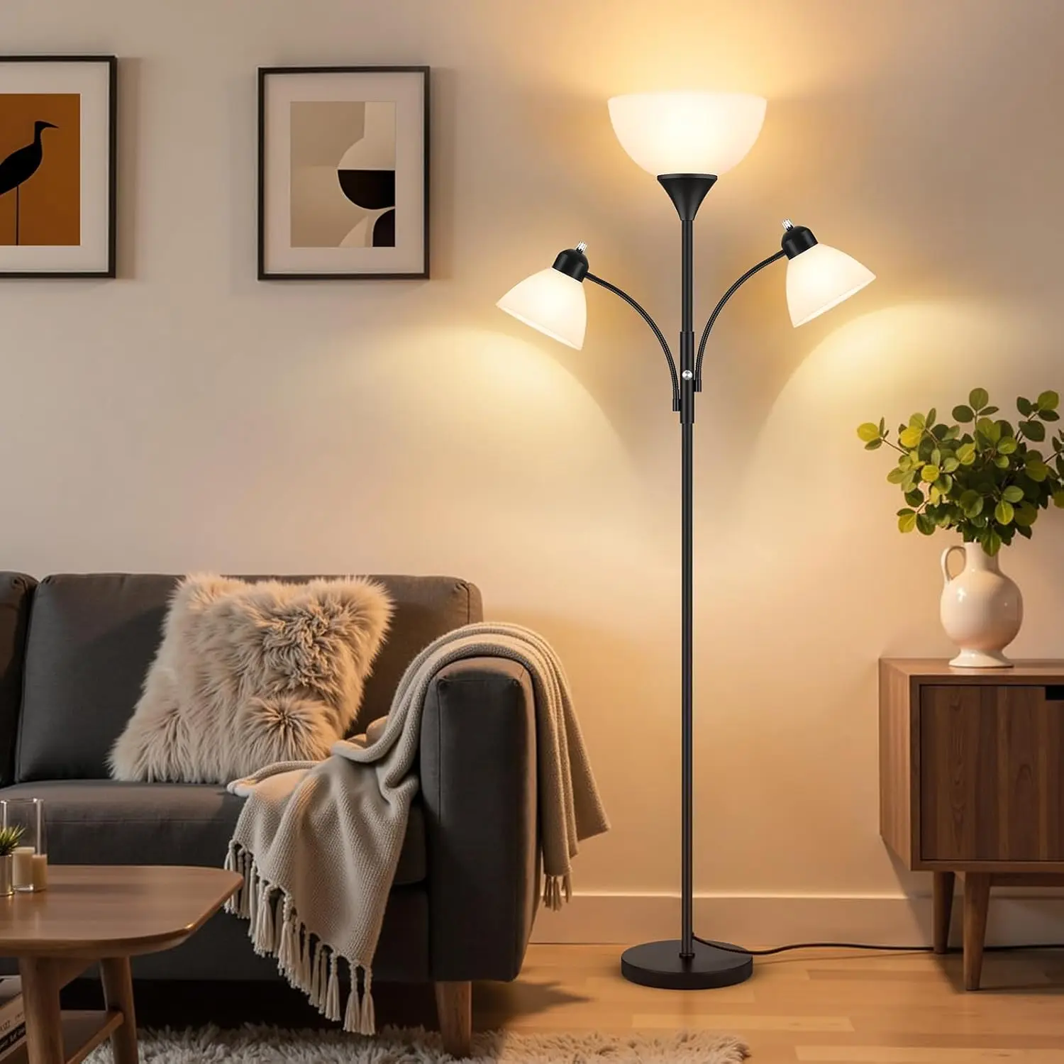 3-Light Floor Lamp 6