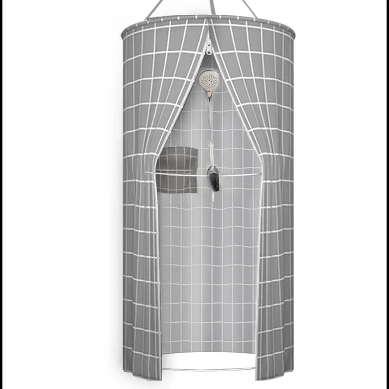 Bathroom Shower Room Shower Cover Room Thickened Insulation Curtain Screen Dry and Wet Separation Partition Shower Room Accessories