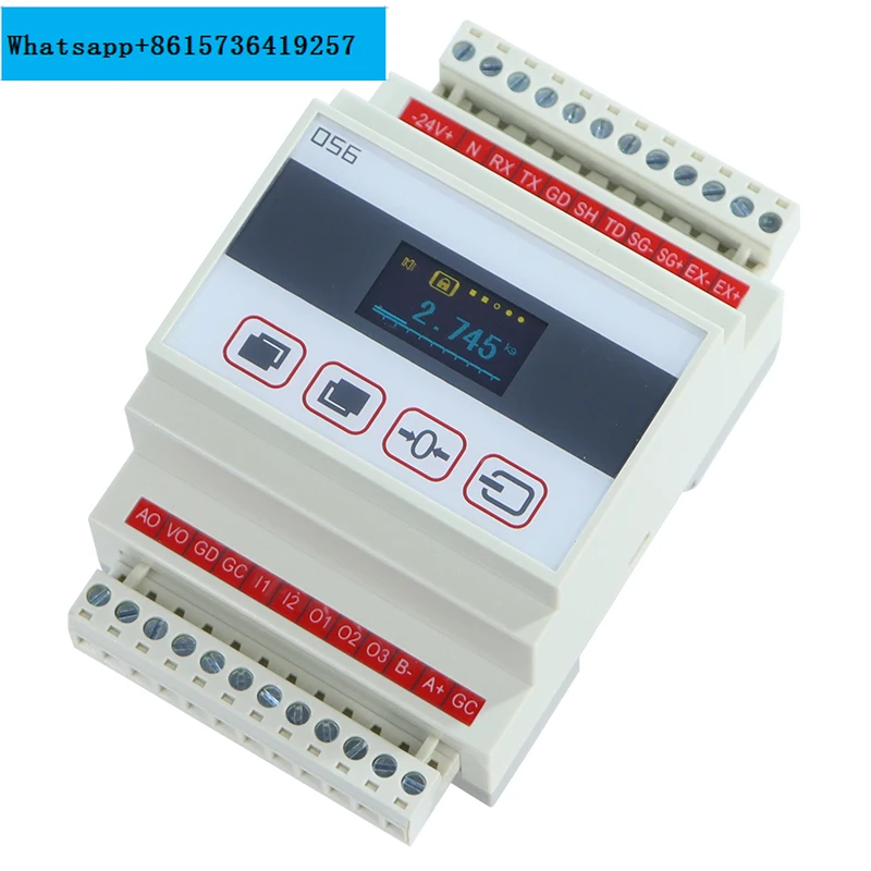 

Rs485 Rs232Weighing Indicator Force Gauge Load Cell Display Instrument Controller Digital Transmitter for Guide Rail Automatic