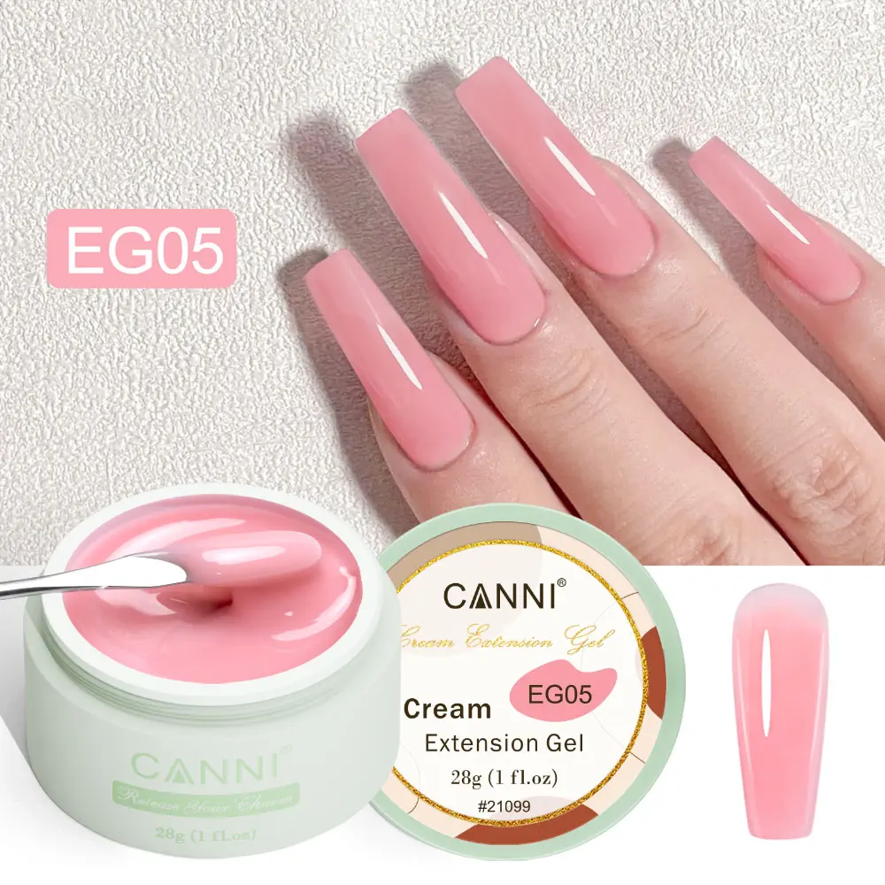 28g Venalisa Canni 크림 익스텐션 젤 No Buring Fast Building UV 구조 반영구 네일 젤 폴리쉬 프렌치 젤, 네일아트 젤네일 UV 페디큐어 메니큐어