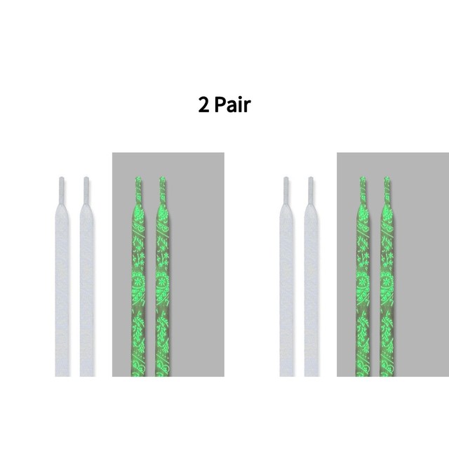 Luminous Shoelaces Flat Sneakers Canvas Shoe Laces Glow In The Dark Night Color Fluorescent Shoelace 120/140/160cm