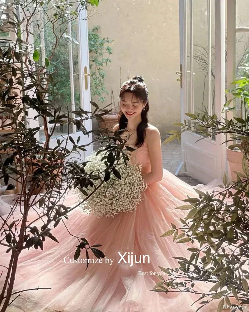 Xijun-オフショルダーイブニングドレス、ロングプロムドレス