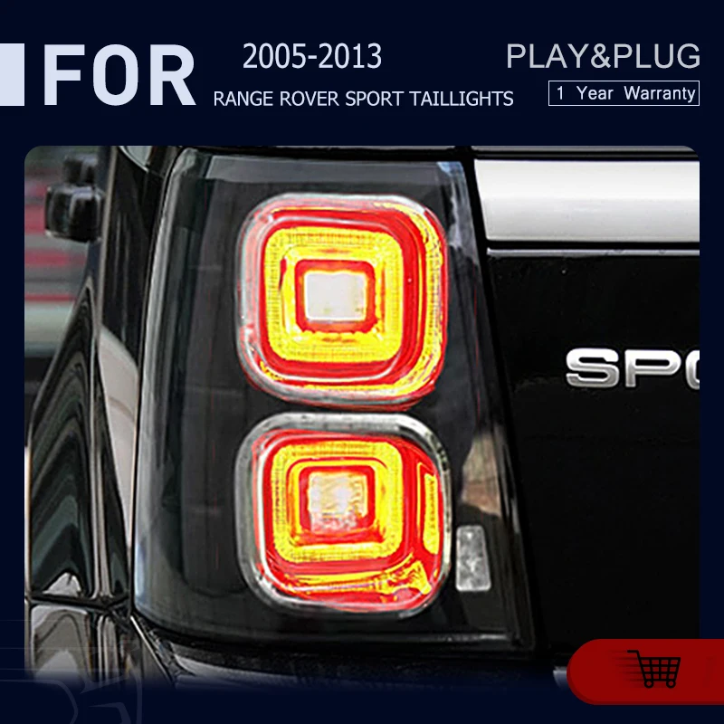 

Car Styling for 2005-2012 Range Rover Vouge Version Sport HSE LED Taillight Upgrade Dynamic Signal Lamp Assembly