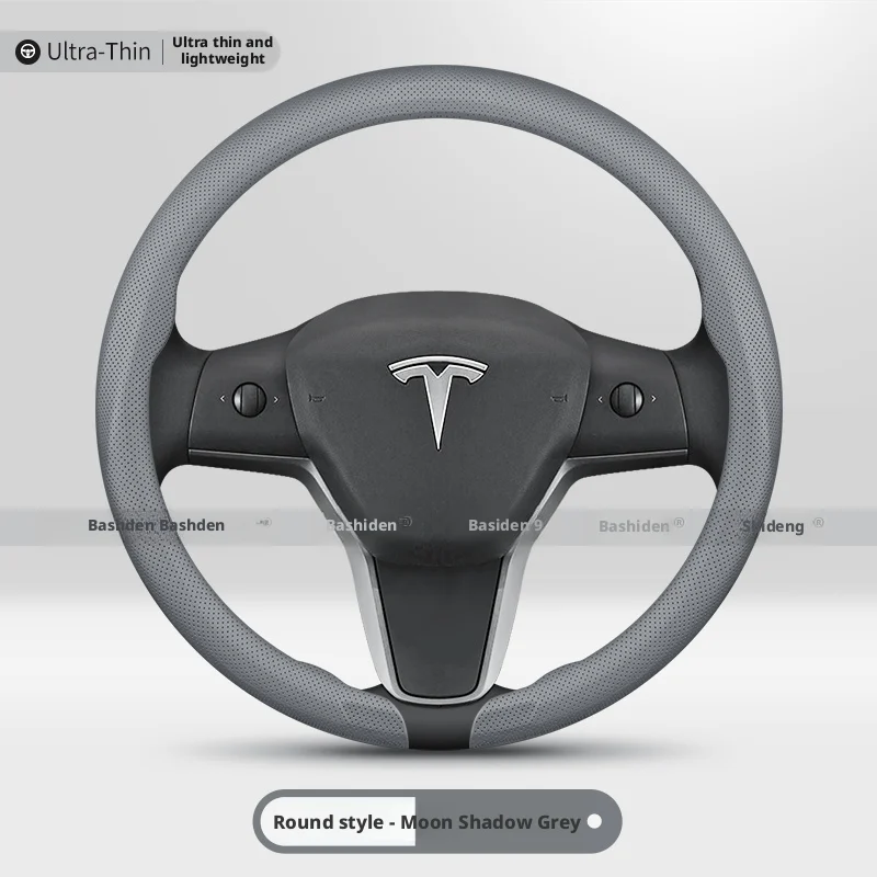 Premium Leather Steering Wheel Cover