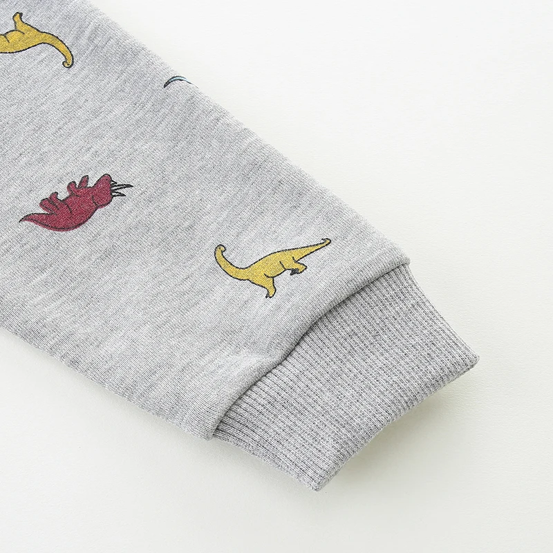 Autumn Spring Children's Clothing Baby Boys Hoodies for Kids Clothes New Infants Dinosaurs Sweatshirts Cotton
