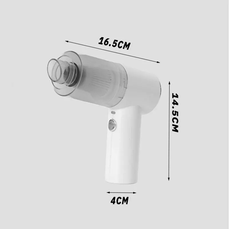 Car Mounted Vacuum Cleaner Wireless Portable Handheld Car Household Mini Vacuum Cleaner With Super High Power