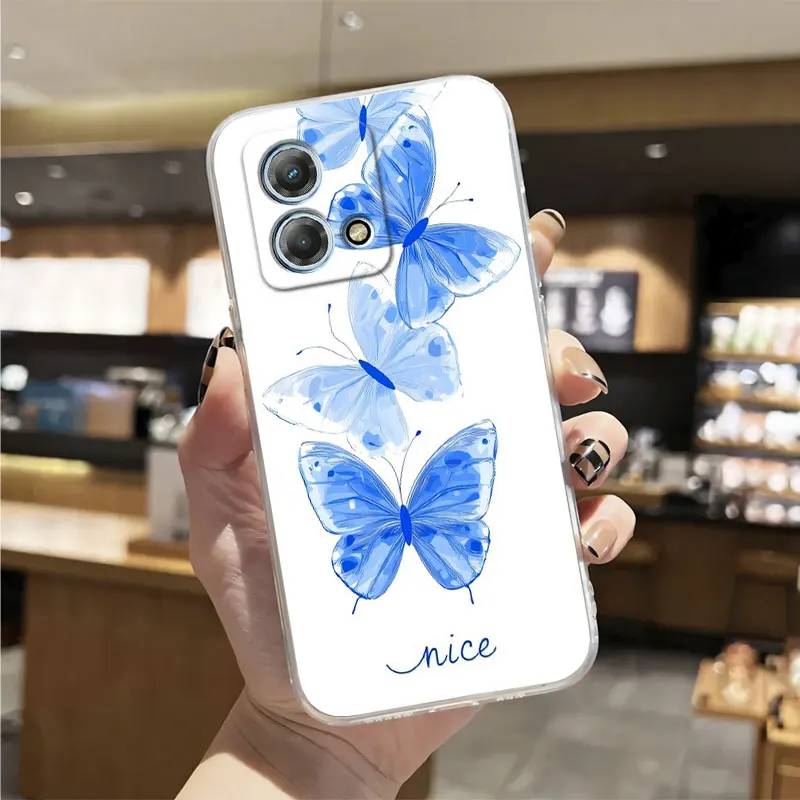 Transparent Shockproof Silicone Soft Phone Case Cover