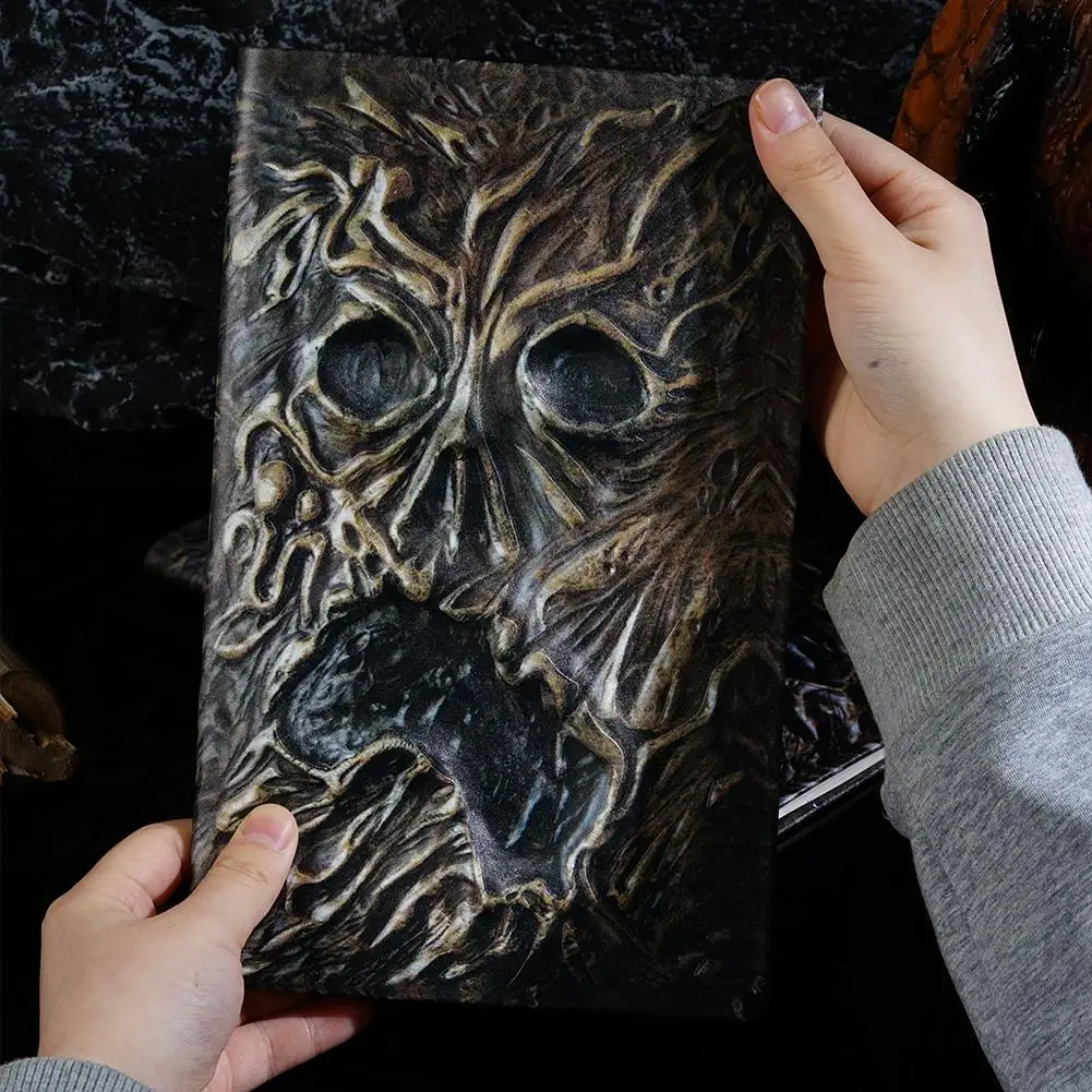 Necronomicon Dark Magic Prop Book: Demonic Ritual and Horror Decor
