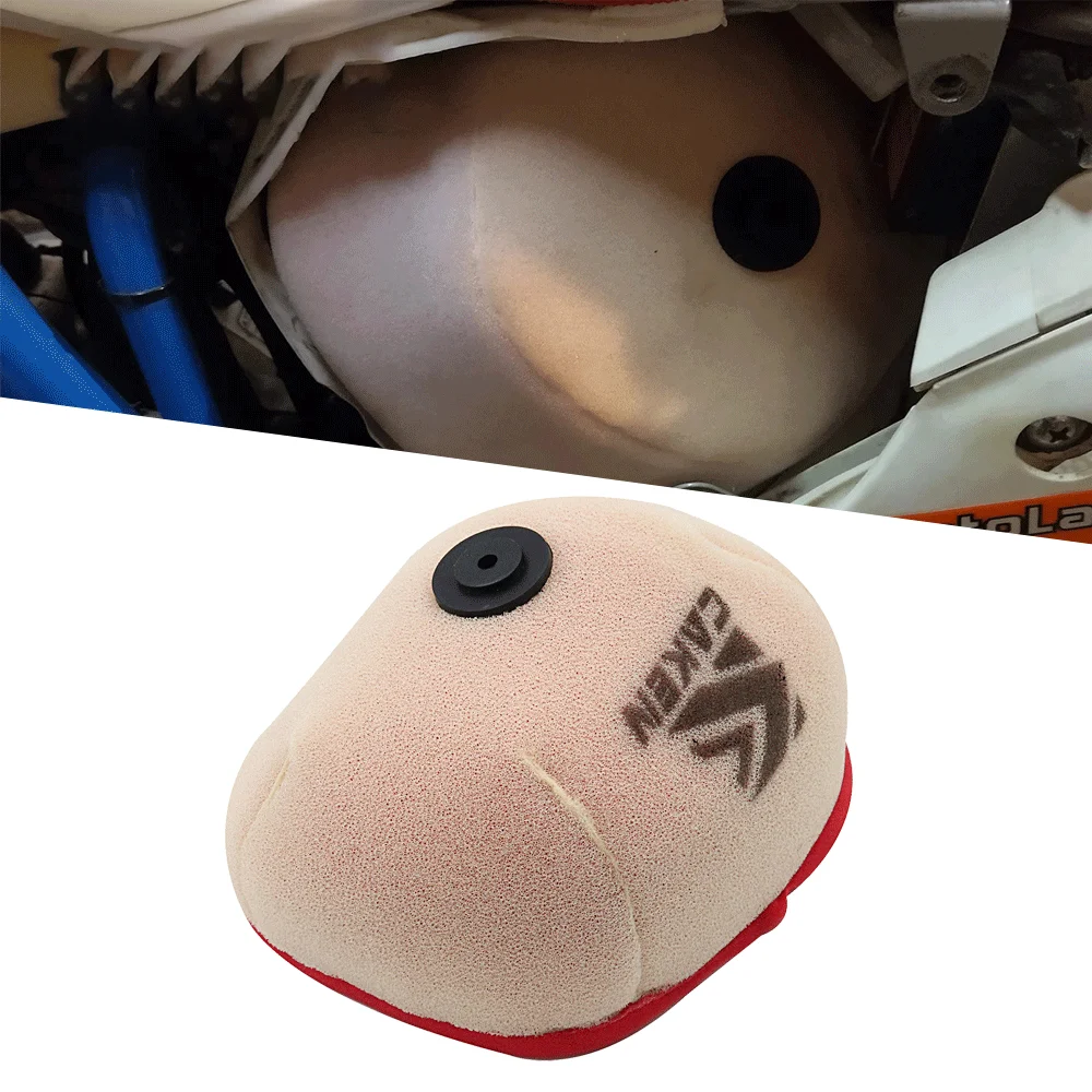 

Motorcycle Air Filter Pit Dirt Bike Dual Foam Layer Sponge Cleaner Cover For Honda CRF250R CRF450R 2013-2016 Motocross Parts