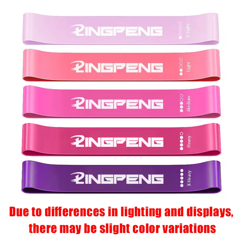 Compact Resistance Bands for Strength & Flexibility Training