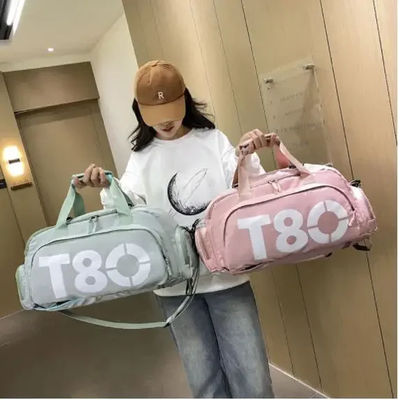 

Fitness Bag Multi-functional Dry Wet Separation Travel Independent Shoe Position Sports Training Backpacks Shoulder travel bags