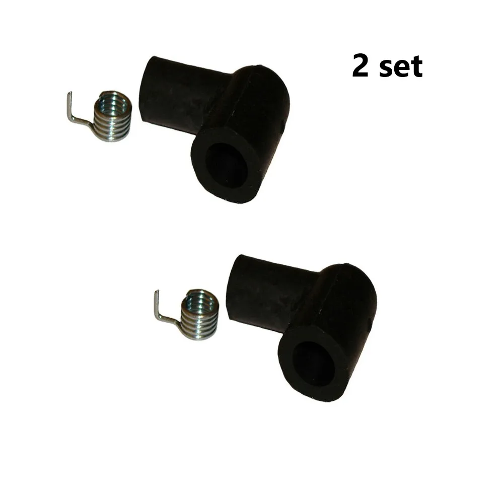 

2pcs Universal Rubber Plug Cap Cover For 5mm HT Lead Black Rubber Products For Power Tool Accessories