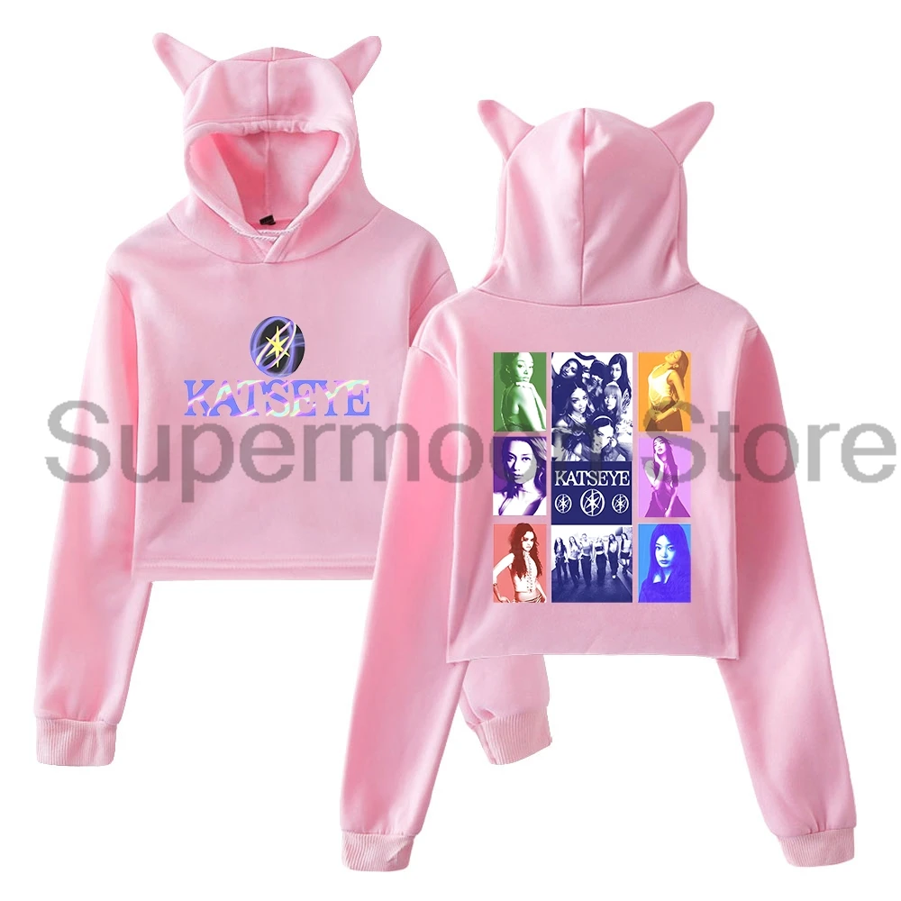 Sweat à Capuche Kpop Katseye - Soft Is Strong - Tour Beautiful Chaos - Streetwear Unisexe Hommes Femmes - Manches Longues
