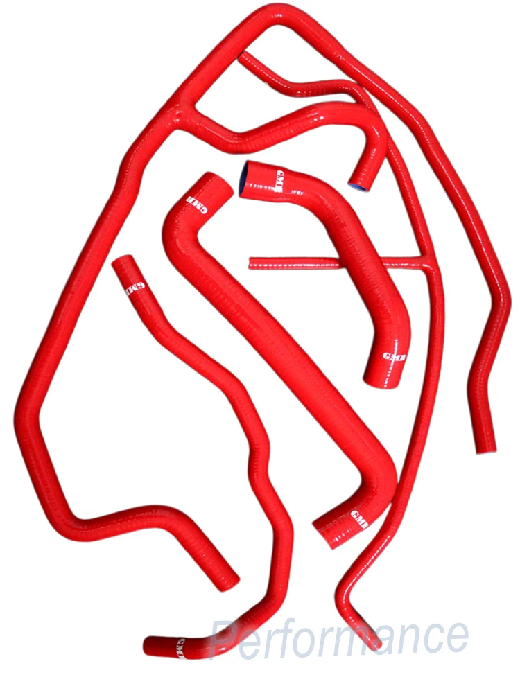 Silicone Radiator Heater Cooler Hoses Pipes For 2005 2006 2007 2008 Chevy Corvette C6 Z06 7.0L V8 Red Black Blue