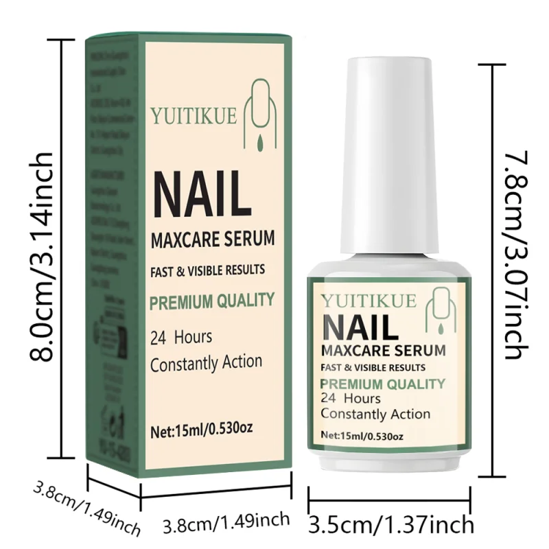 15ml Care Nail Polish - Keratin-based nail polish, long-lasting anti-chipping and anti-breakage formula, strong, weak, brittle o