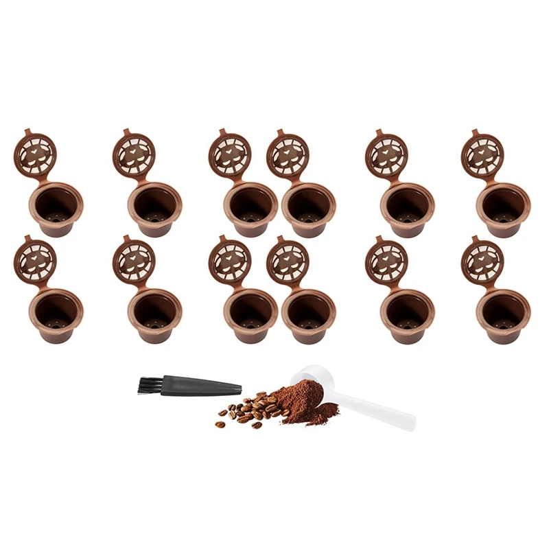 

Капсульный фильтр для кофемашины Nespresso, Сменный Набор для капсул Nespresso, многоразовый фильтр
