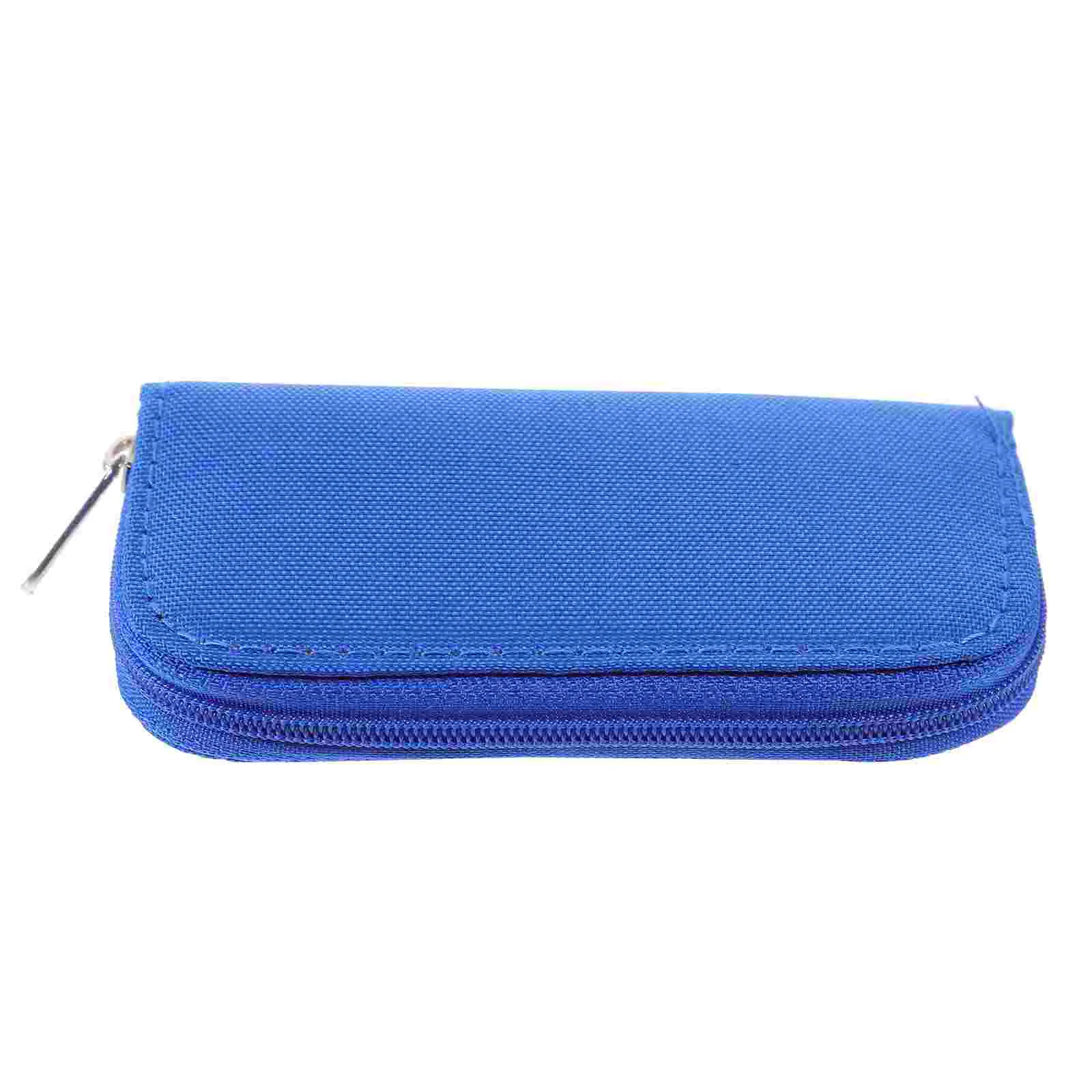 

Memory Card Carrying Case Sd Organizer Bag with Zipper Storage Book Holder