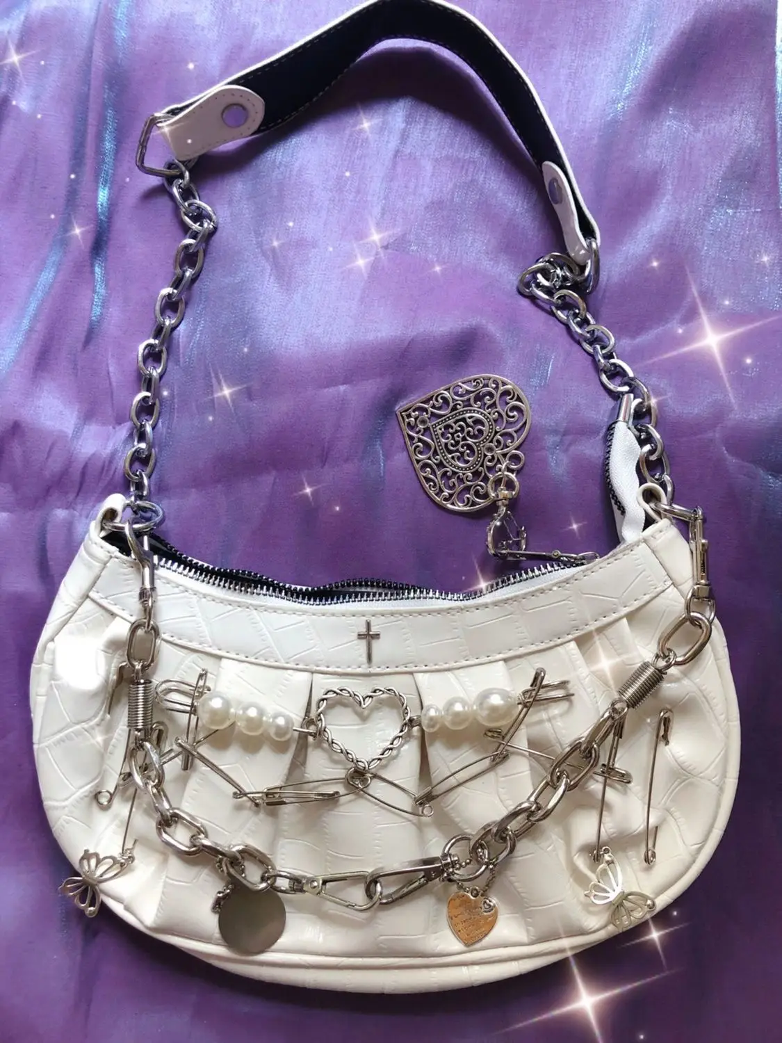 ■送無■未使用 【ストリートオルガン】クラッチバッグBAG カントリー ゴスロリ 送無□未使用 【ストリートオルガン】クラッチバッグ BAG