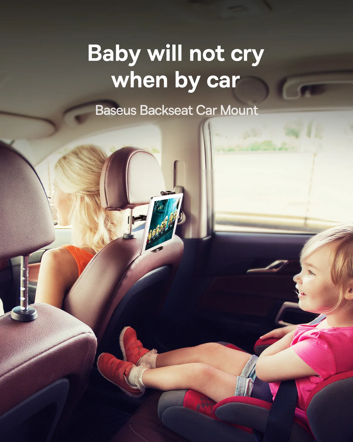 【FC Bayern Collaboration】Baseus Car Back Seat Phone Holder