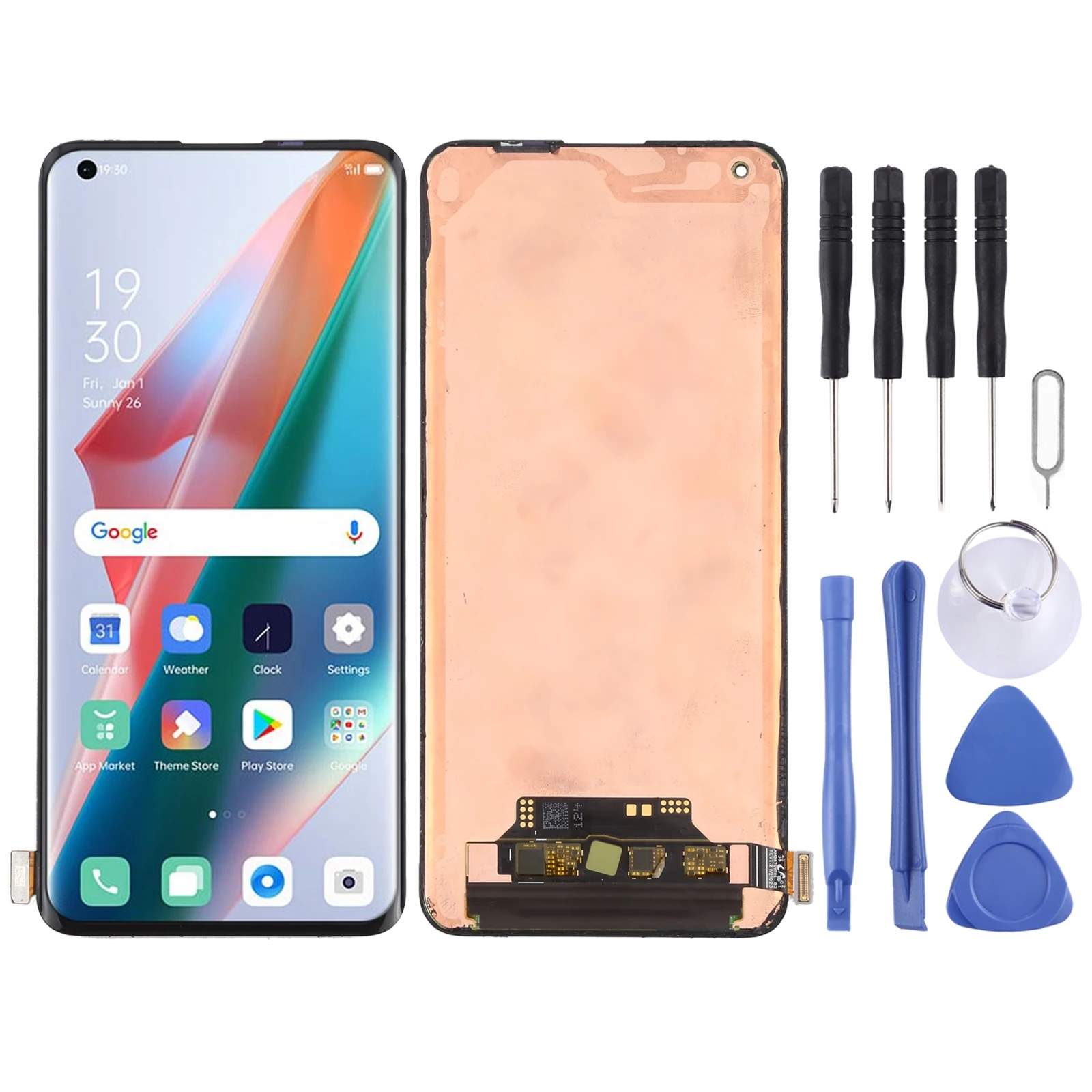 Оригинальный ЖК-экран Ltpo AMOLED для OPPO Find X3 / Find X3 Pro CPH2173 PEEM00 педам00 с дигитайзером в полной сборке