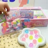Unique Mini Fidget Toy Transparent Pinch Squeeze Toy Blingbling Stress Relief Squishy Toy Kids 1