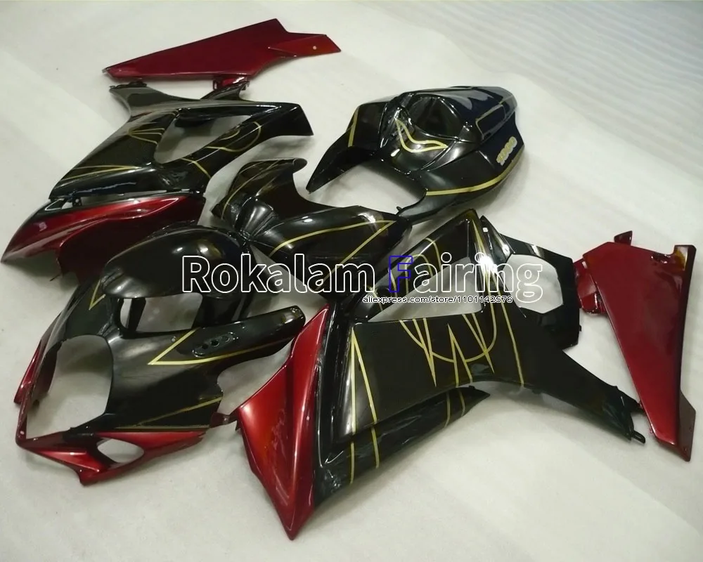 

Red Black Motorcycle Parts For Suzuki GSX-R1000 K7 07 08 GSXR1000 GSX R1000 GSXR 2007 2008 Fairing (Injection molding)