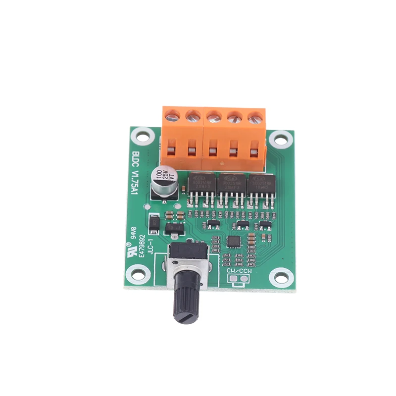 새로운 1PC Dc 브러시리스 모터 제어 보드 6V12V24 볼트 CD 드라이브 팬 모터 거버너 DIY 액세서리