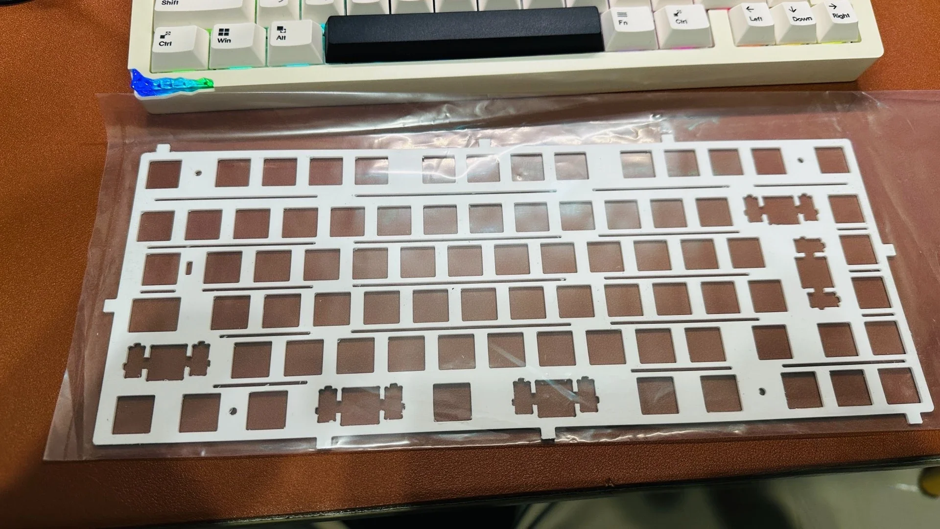 WEIKAV スター 75 キーボードプレートカスタム PP/PC/FR4/カーボン