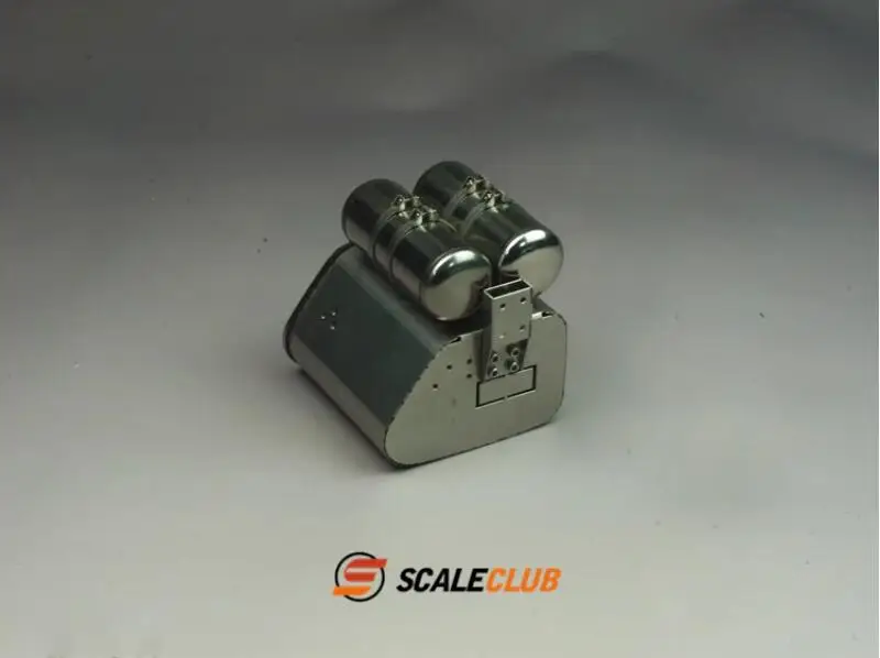 Scaleclub Modell 1/14 LKW Dump für JX F2000 Auspuff für Tamiya Lesu Rc Anhänger Kipper – Detail 1