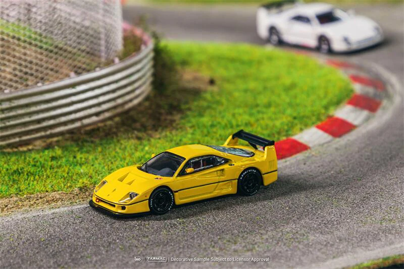 ** Pre-Ordina ** Tarmac Funziona 1:64 F40 Lm Giallo Modellino Auto