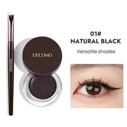 Long Wear Matte Quick - Dry Waterproof Eyeliner Gel by GECOMO (203030 - 1)