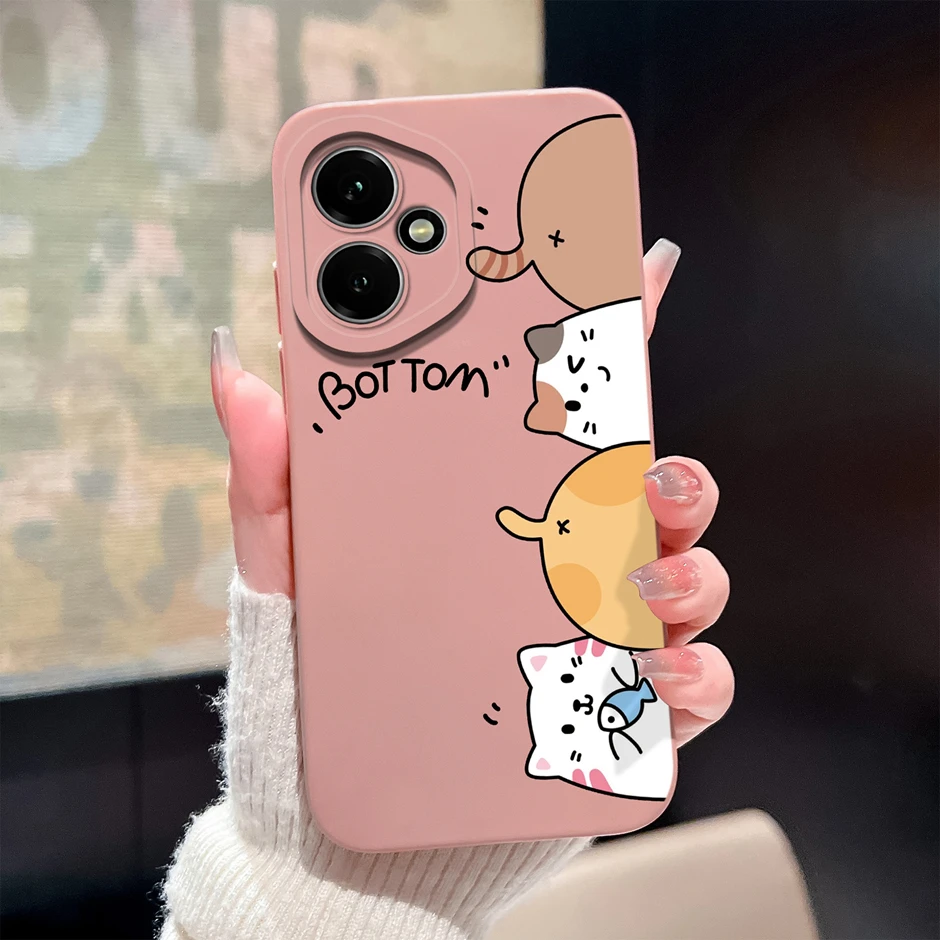 Cute Floral Butterfly Shockproof Soft Silicone Phone Case - Anti-Scratch Protection Cover