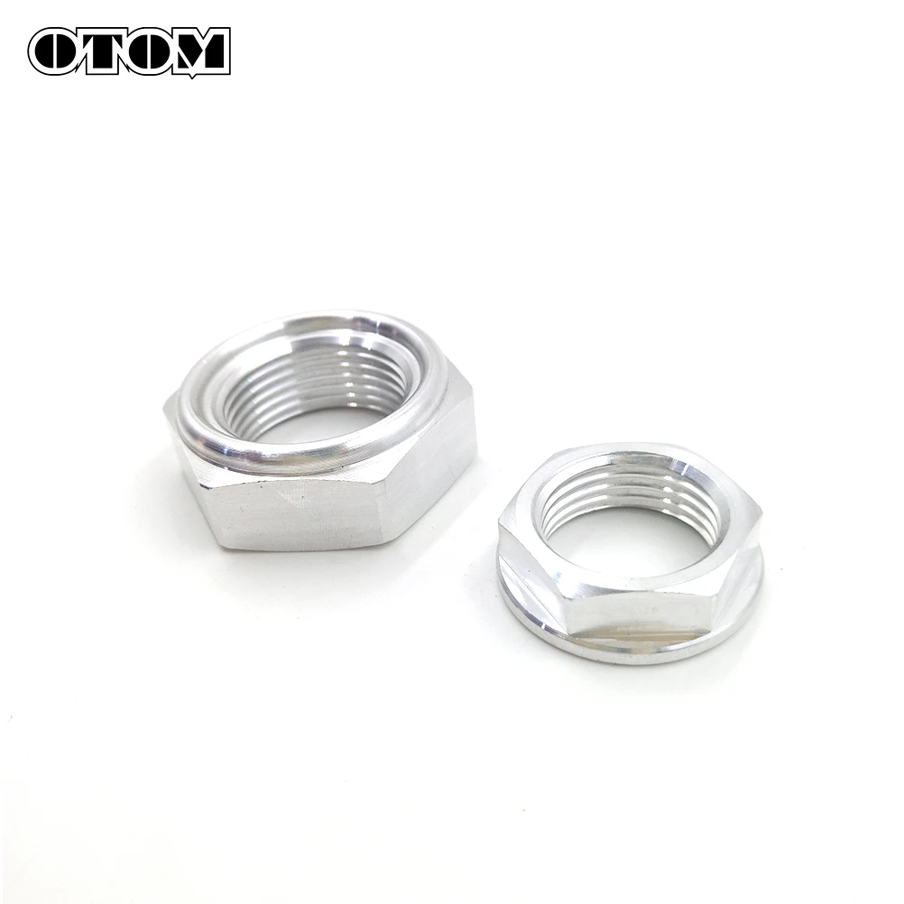 OTOM For KAWASAKI YAMAHA SUZUKI 250 450 125 400 WRF KXF RMZ Front Rear Wheel Axle Nut Screw CNC Aluminum Motorcycle Accessories