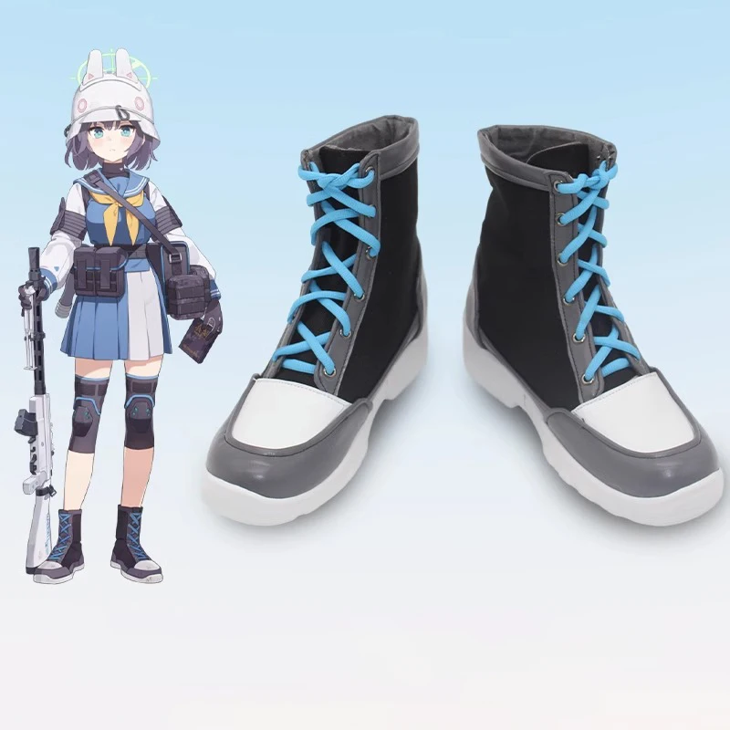 

Game Blue Archive Sorai Saki Cosplay Shoes Halloween Carnival Boots PU Shoes Cosplay Props Custom Made