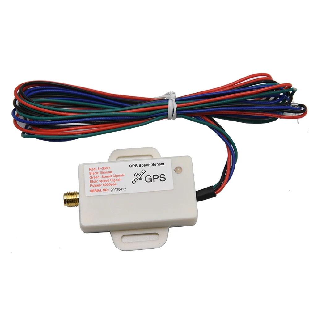 Adaptador de Sensor de velocímetro AD, Antena GPS, emisor de velocidad GPS oculto a señal de pulso, señal de velocidad de salida a velocímetro/tacómetro