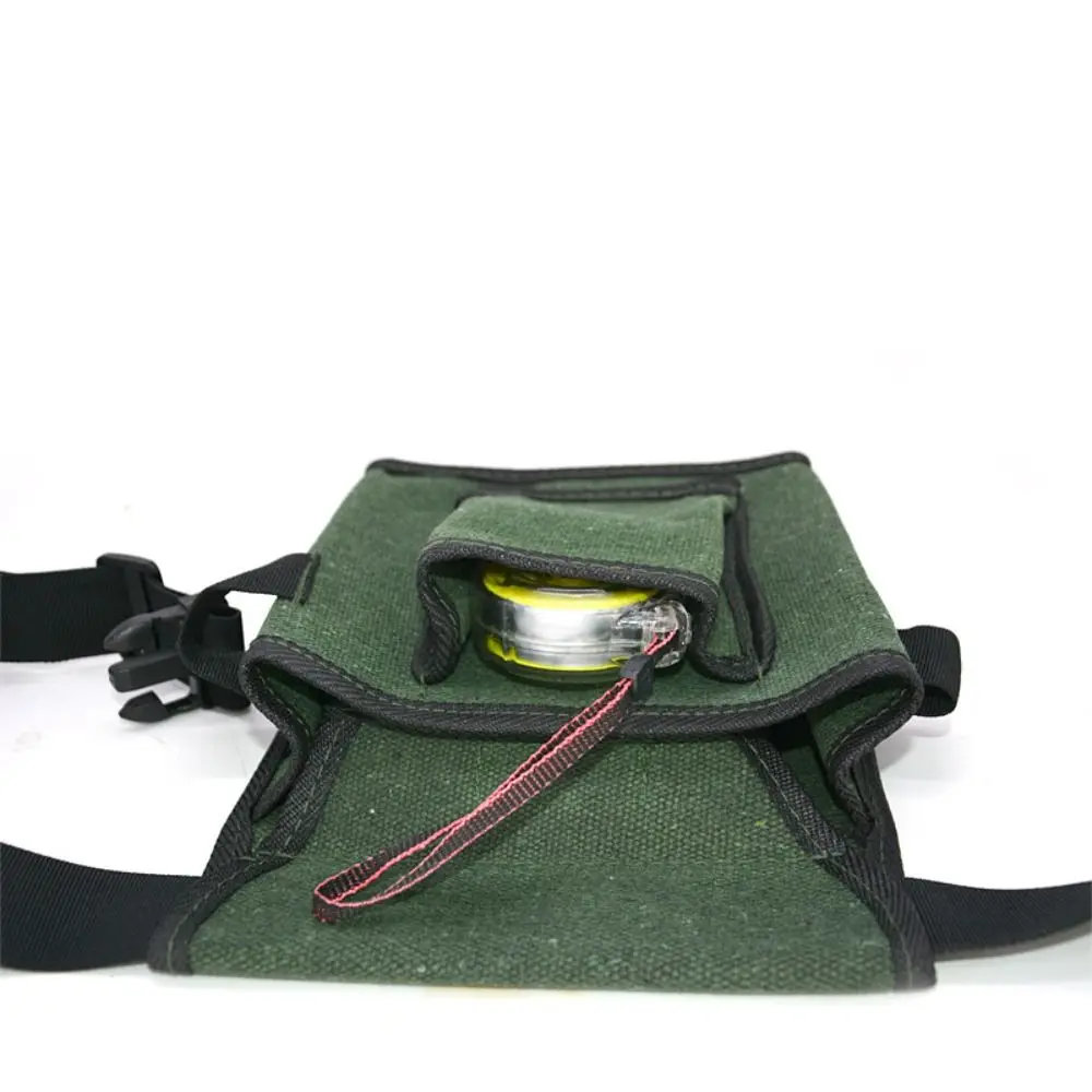 Multifunction Tool Storage Bags Thicker Canvas Multiple Pockets Repair Bag Carpenter Waist Bag Toolkit Pouch 3