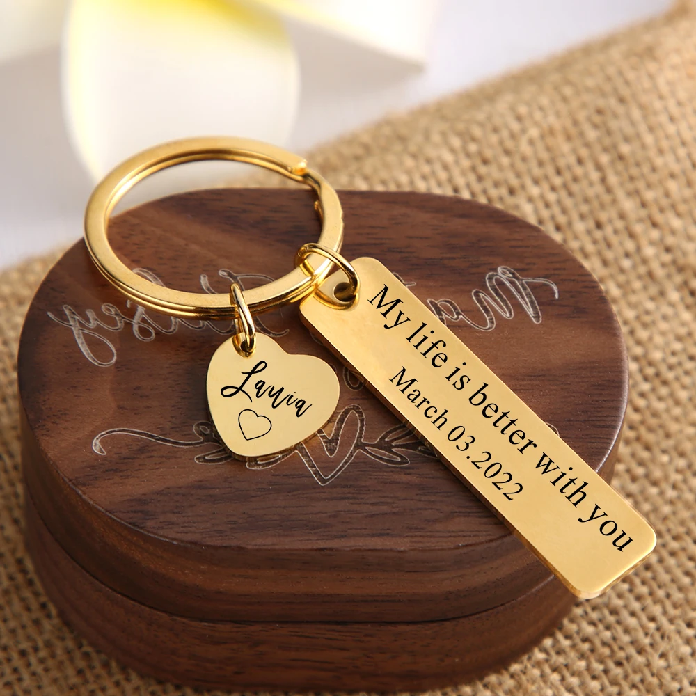 Custom Personalized Woman  Mother's Day Fathers Day New Driver First Anniversary  Anniversary Gift Engraved Handsome Hand Stampe