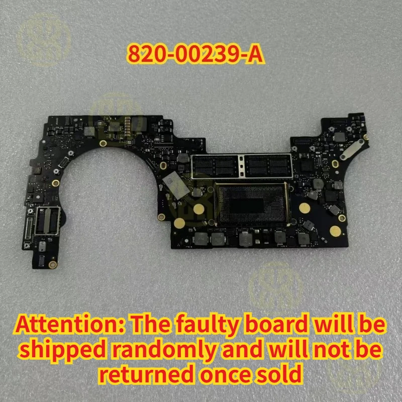 For Macbook Pro A1706 820-00239-A Faulty Logic Motherboard 2016 years