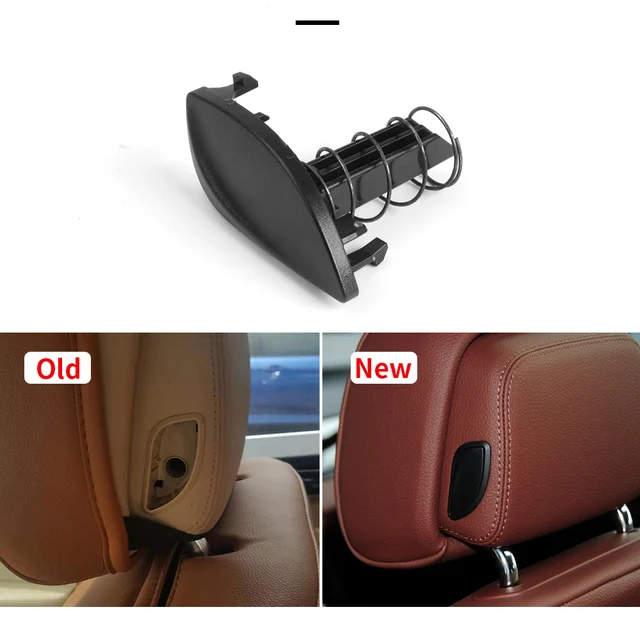 BTGVGSE ABS Autositz Kopfstütze Knopf Einstellschalter Abdeckung