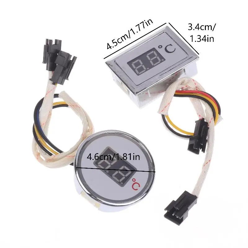 General Temperature Digital Display Meter Replacement Accessories for Household Natural Gas Liquefied Water Heater