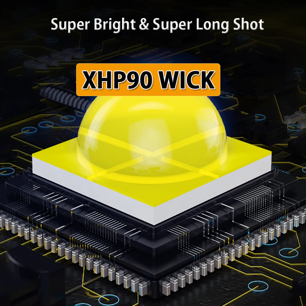 High Powered LED Flashlights High Lumens Super Bright 6