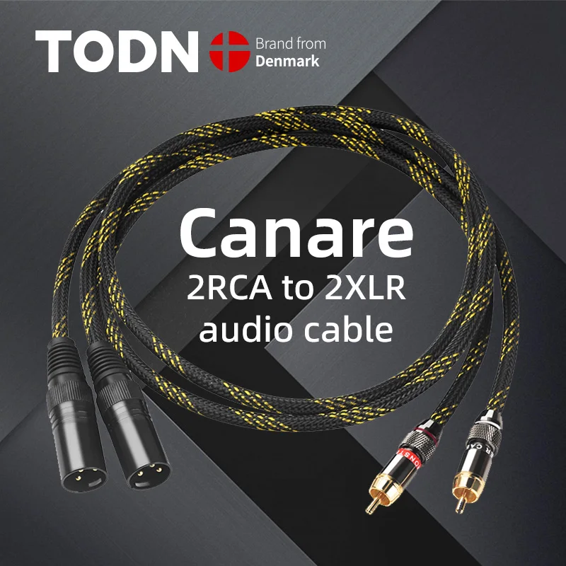Canare Hifi Stereo Rca Cable Stereo Rca Cable Cavo Audio Hi-Fi Premium Ad Alte Prestazioni Da Rca A Xlr Interconnect