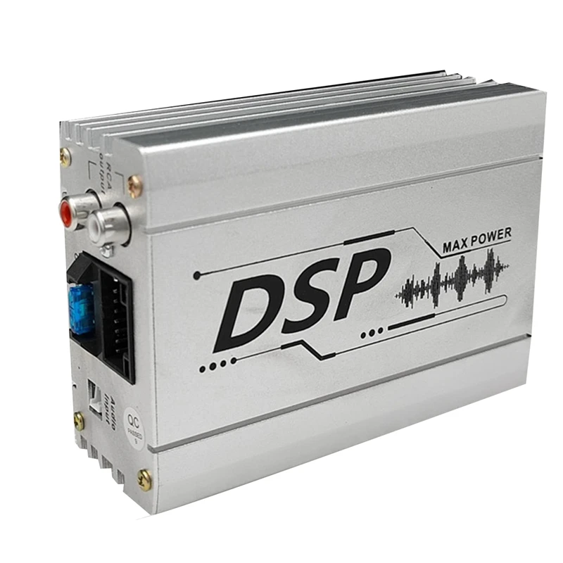 

Металлический Автомобильный цифровой аудио процессор Dsp, навигационная машина, усилитель звука с эффектом улучшения качества звука 4 в 6, автомобильный усилитель мощности Dsp