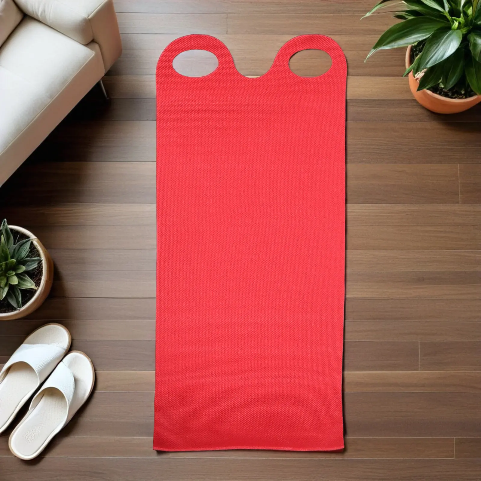 롤업 스노우보드 썰매 92x42cm 눈, 모래, 잔디밭, 내리막길에서 사용 가능한 화려한 빨간색 보라색 플라스틱 썰매, 겨울 야외 활동용